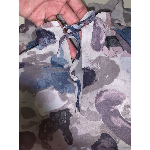 Buddy Love Women’s Dress Floral Long Sleeve Bell Mini Ruffle Small Wedding Guest - Picture 6 of 8